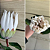 Haste de Protea Fechada Artificial - Imagem 8