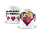 Caneca Gamer Dia dos Namorados Mario #188 - Imagem 1