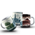 Caneca Aneis senhor mapa gondor sauron #454 - Imagem 3