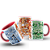Caneca Anime Pokemon Evoluções Charmander, Squirtle, Bulbasauro Agua fogo Planta #494 - Imagem 3