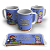 Caneca dia dos namorados Mario Bowser e Peach #185 - Imagem 1