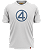 Camiseta Filmes Quarteto 4 Fantastico Fantastic Four logo Hq first Steps #524 - Imagem 2