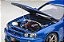 Nissan Skyline GT-R (R34) V-Spec II 1:18 Autoart Azul - Imagem 3