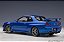 Nissan Skyline GT-R (R34) V-Spec II 1:18 Autoart Azul - Imagem 2