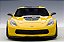 Chevrolet Corvette C7 Z06 C7R (Racing Version) Autoart 1:18 Amarelo - Imagem 4