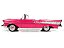 Chevrolet Bel Air 1957 Convertible Barbie 1:18 Autoworld Rosa - Imagem 6