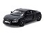 Audi R8 Maisto 1:24 Preto Fosco - Imagem 1