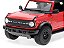Ford Bronco Wildtrak 2021 1:18 Maisto Vermelho - Imagem 3