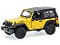 Jeep Wrangler Willys 2014 Maisto 1:18 Amarelo - Imagem 1