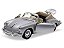 Porsche 356B Roadster 1:24 Welly Prata - Imagem 4