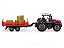 Trator Massey Ferguson  8740S + Carreta Bburago - Imagem 3