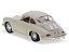 Porsche 356 B Coupe 1961 Bburago 1:24 Branco - Imagem 2