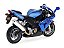 Kawasaki Ninja ZX-10R 1:18 Bburago Azul - Imagem 2