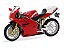 Ducati 998R Bburago 1:18 Vermelho - Imagem 1