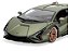 Lamborghini Sian FKP 37 Bburago 1:18 Matt Olive Green - Imagem 3