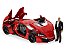 Lykan Hypersport W Motors Supercar Velozes e Furiosos 7 + Figura Dom 1:18 Jada Toys - Imagem 2