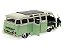 Volkswagen Kombi Bus 1962 BigTime Kustoms Jada Toys 1:24 Verde - Imagem 3