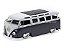 Volkswagen Kombi Bus 1962 BigTime Kustoms Jada Toys 1:24 Cinza - Imagem 1