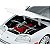 Toyota Supra Fast and Furious 7 Jada Toys 1:24 Branco - Imagem 3