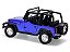 Jeep Wrangler 1992 Jada Toys 1:24 Azul - Imagem 2