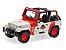Jeep Wrangler Jurassic World Jada Toys 1:24 - Imagem 1