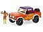 Ford Bronco Pick-Up 1973 + Figura Macho Man Randy Savage WWE Jada Toys 1:24 - Imagem 1
