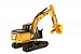 Escavadeira Caterpillar 568 GF Road Builder 1:50 Diecast Masters - Imagem 3