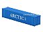 Container 40’ Artic 1:87 HO Frateschi - 20756 - Imagem 1