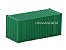 Container 20’ 1:87 HO Frateschi - 20754 - Imagem 1