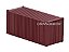 Container 20’ 1:87 HO Frateschi - 20752 - Imagem 1