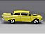 Chevrolet Bel Air 1957 Hollywood Knights 1:18 Acme - Imagem 2