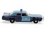 Dodge Monaco 1975 Massachusetts State Police 1:24 Greenlight - Imagem 6