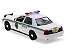 Ford Crown Victoria Police Interceptor 2001 Miami Metro Police Department Dexter 1:24 Greenlight - Imagem 2