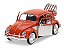 Volkswagen Fusca 1966 1:24 Motormax Laranja - Imagem 3