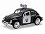 Volkswagen Fusca 1966 Policia 1:24 Motormax - Imagem 1