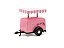 Volkswagen Kombi T1 Pick-Up Delivery + Trailer Ice Cream 1:24 Motormax - Imagem 5