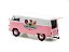 Volkswagen Kombi T1 Pick-Up Delivery + Trailer Ice Cream 1:24 Motormax - Imagem 4