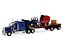 Caminhão Kenworth W900 Flatbed + Carreta, Trator e acessórios de Fazenda 1:32 New Ray - Imagem 1