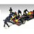 Pit Stop Fórmula 1 Red Bull Figuras 1:18 American Diorama - Imagem 3