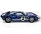 Ford GT40 MKII 1966 Racing 1:18 Shelby Collectibles Azul - Imagem 10