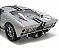 Ford GT40 MKII 1966 1:18 Shelby Collectibles Prata - Imagem 4