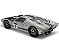 Ford GT40 MKII 1966 1:18 Shelby Collectibles Prata - Imagem 9