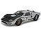 Ford GT40 MKII 1966 1:18 Shelby Collectibles Prata - Imagem 1