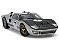 Ford GT40 MKII 1966 1:18 Shelby Collectibles Prata - Imagem 2
