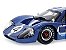 Ford GT MK IV 1967 #3 24 Horas Le Mans Shelby Collectibles 1:18 Azul - Imagem 3