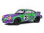 Porsche Purple Hippy Tribute 1973 1:18 Solido - Imagem 1