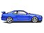 Nissan Skyline GT-R (R34) 1999 1:18 Solido Azul - Imagem 10