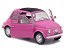Fiat 500 1969 1:18 Solido Rosa - Imagem 5