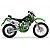 Kawasaki KLX 250SR 2 Wheelers Maisto 1:18 Verde - Imagem 3