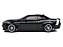 Dodge Challenger SRT Hellcat Redeye Widebory 2023 1:18 Solido Preto - Imagem 9